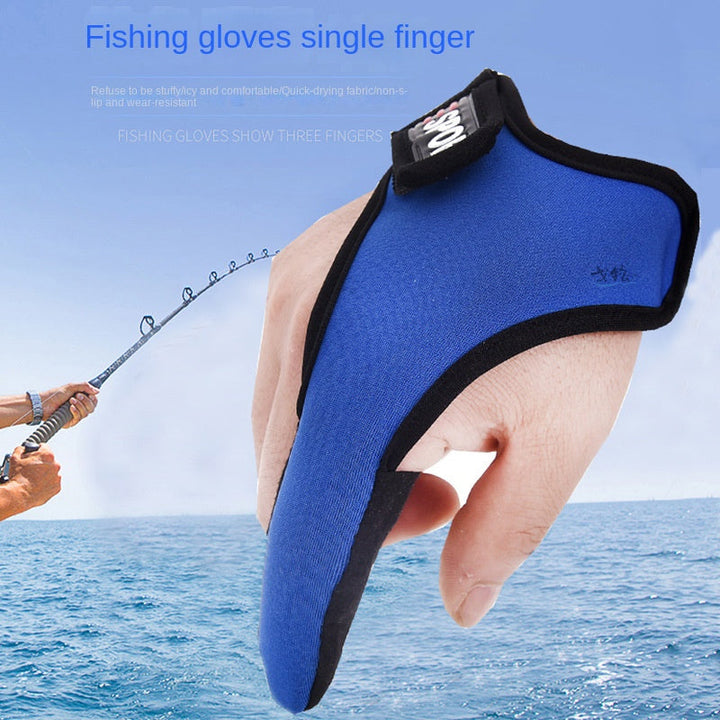 Breathable Fishing Finger Gloves Outdoor Sun Protection Casting Gear