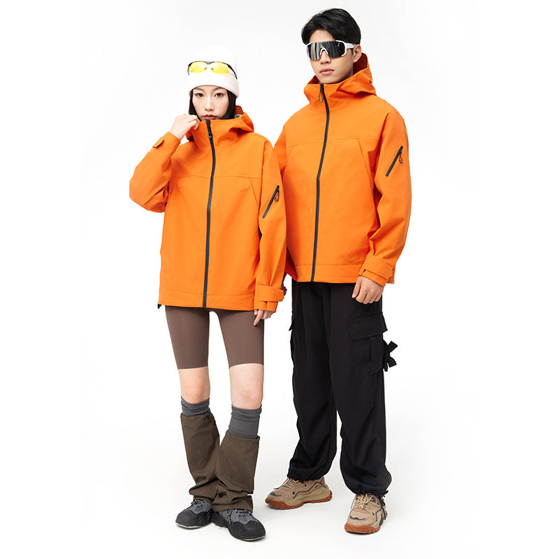 Mountain Hard Shell Jacket Waterproof Windproof Breathable Outdoor Wear