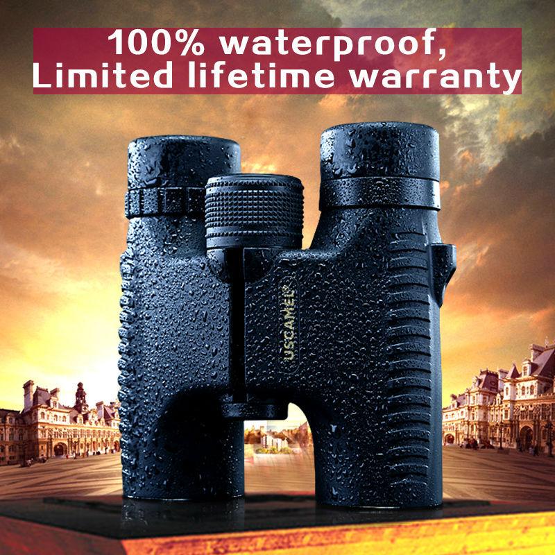 HD 10x26 Binoculars Waterproof Folding Long Range Wide Vision