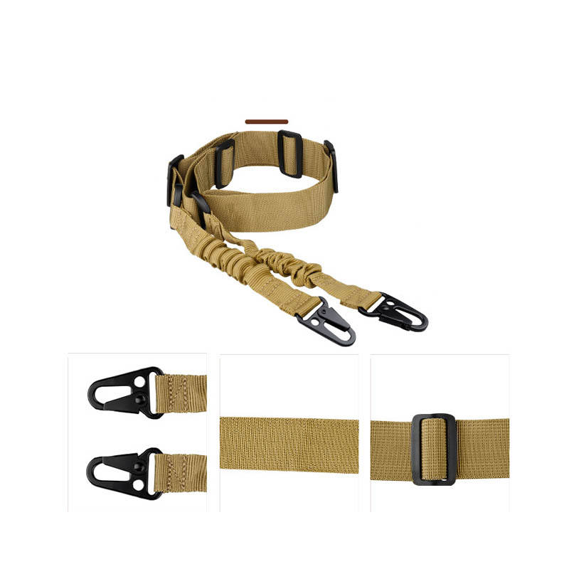 Double Point Nylon Tactical Strap Adjustable Cross Body Utility Rope