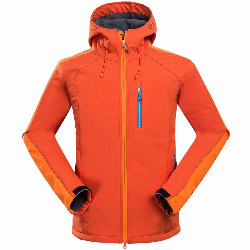 Mens Soft Shell Jacket Windproof Outdoor Mountaineering Sports Wear