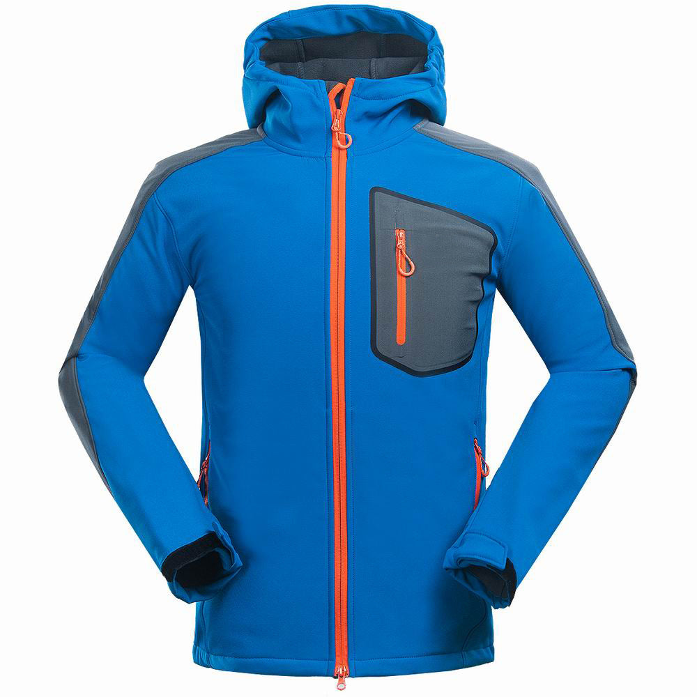 Men’s Outdoor Soft Shell Jacket Mountaineering Leisure Sports Wear