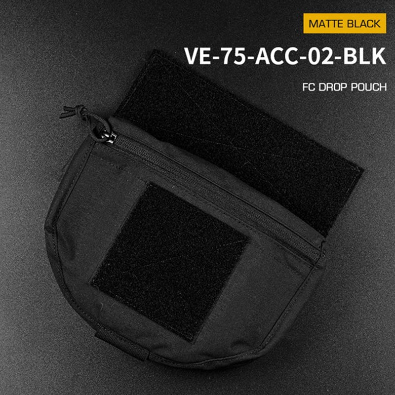 Tactical Hunting Vest Drop Pouch Airsoft Outdoor Sports Gear
