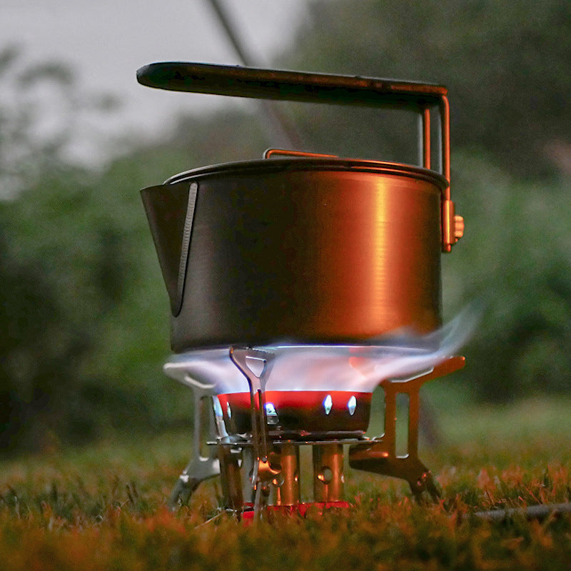 Portable Camping Gas Stove Lightweight Outdoor Hiking Cooking Gear