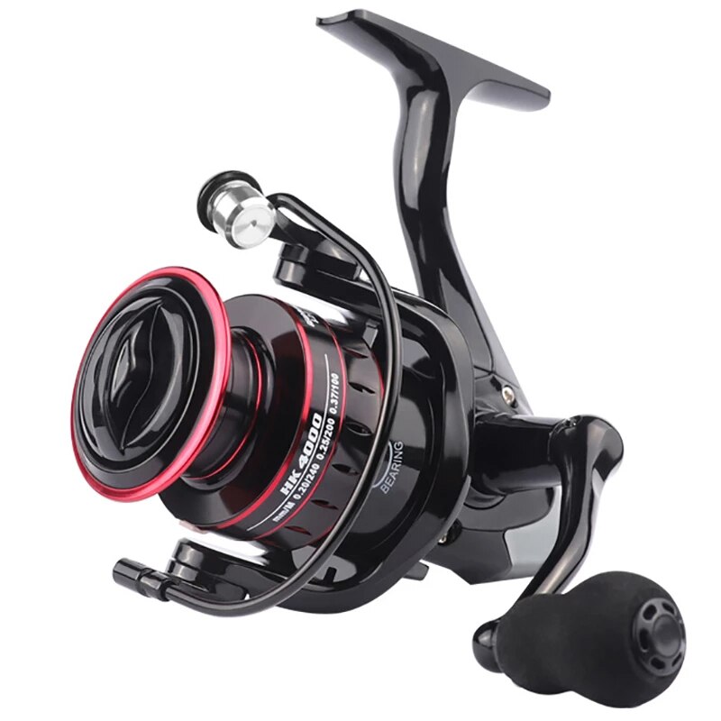 Spinning Fishing Reel 1000-7000 Metal Spool 8kg Drag Power