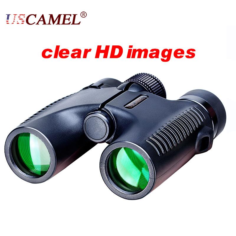 HD 10x26 Binoculars Waterproof Folding Long Range Wide Vision