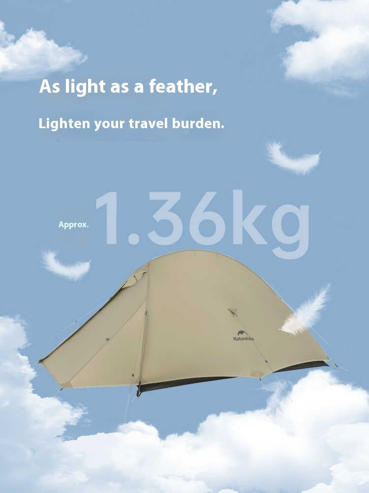 Ultralight Hiking Tent Lightweight Rainproof Outdoor Mountaineering Shelter