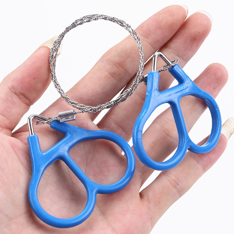 Portable Hand Chain Saw Survival Wire Emergency Outdoor Camping