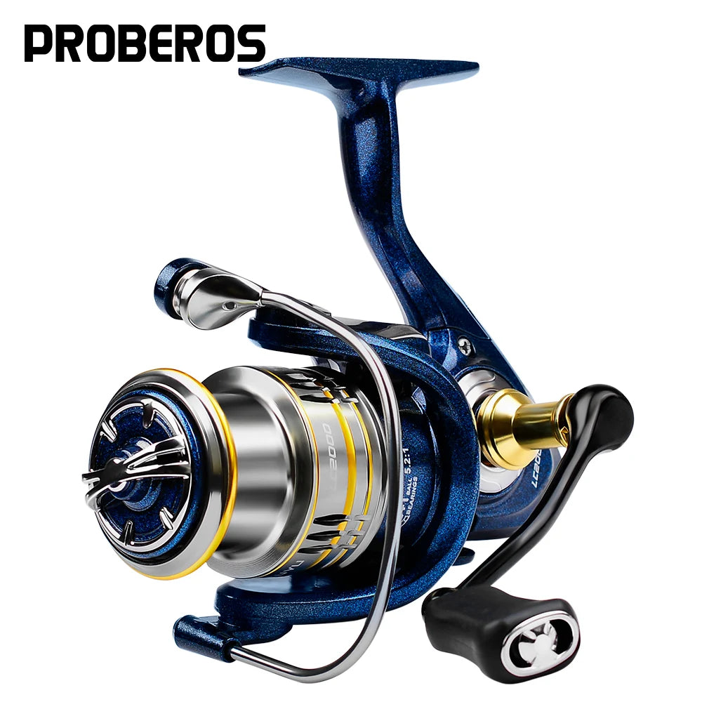 Metal Spinning Reel 5.2 Ratio Sea Boat Fishing Gear