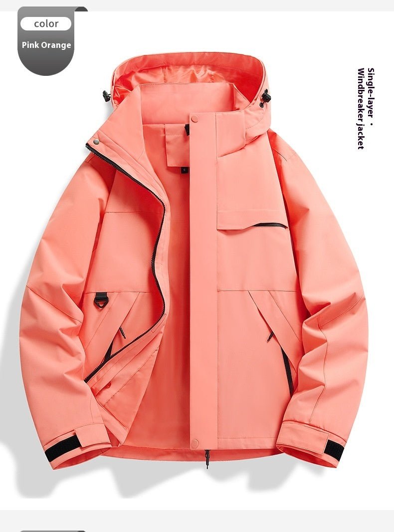 Spring Autumn Shell Jacket Waterproof Windproof Outdoor Cycling Wear