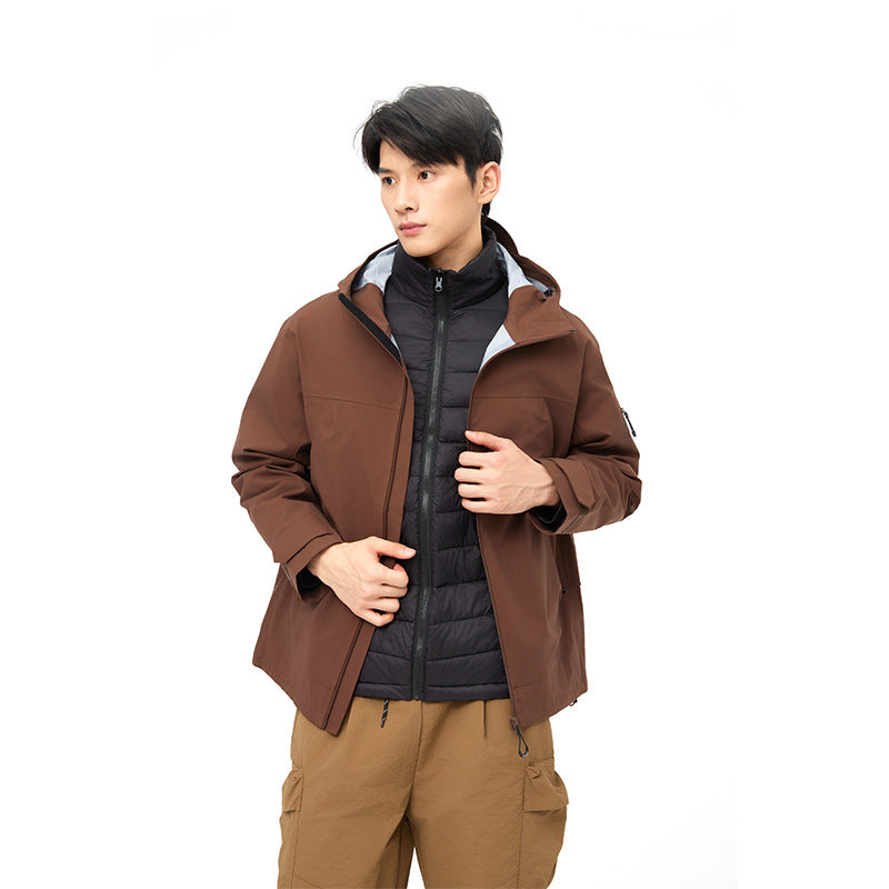 Mountain Hard Shell Jacket Waterproof Windproof Breathable Outdoor Wear