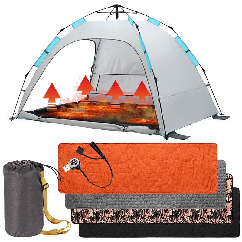 Smart Heated Sleeping Pad Portable Camping Thermal Outdoor Mattress
