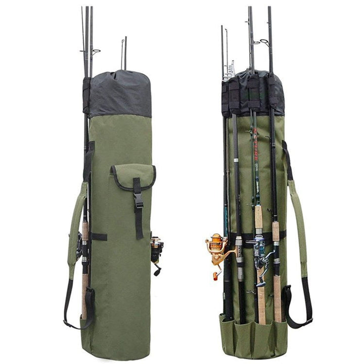 Cylinder Fishing Rod Bag Multifunctional Outdoor Storage Gear Case