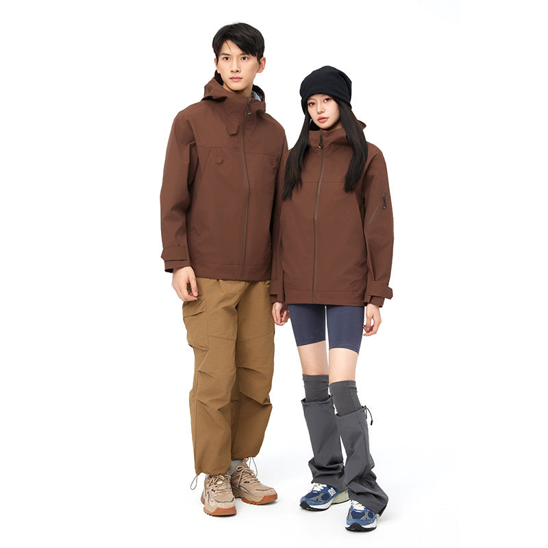 Mountain Hard Shell Jacket Waterproof Windproof Breathable Outdoor Wear