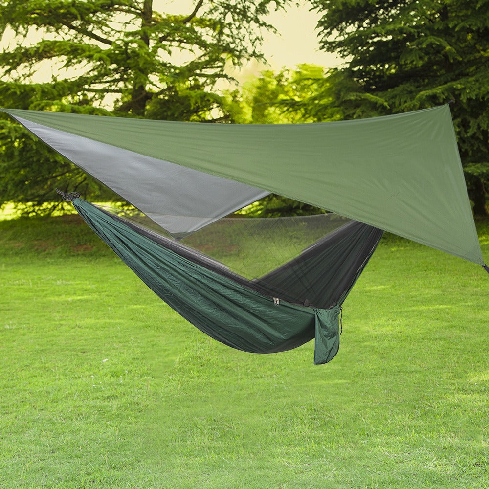 Multifunctional Triangular Canopy Waterproof Sunshade Outdoor Camping Tent