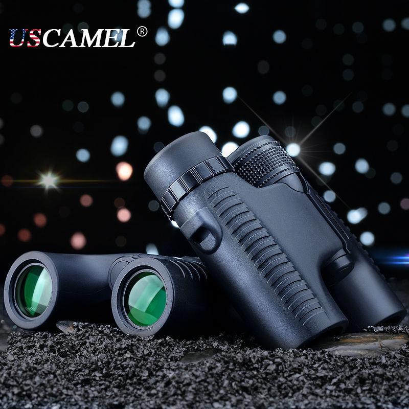 HD 10x26 Binoculars Waterproof Folding Long Range Wide Vision