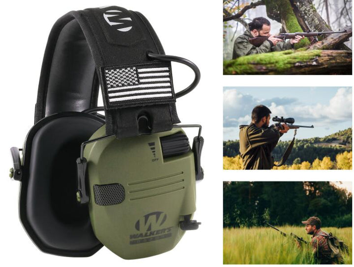 Tactical Electronic Shooting Earmuffs Noise Reduction Hearing Protection Headset