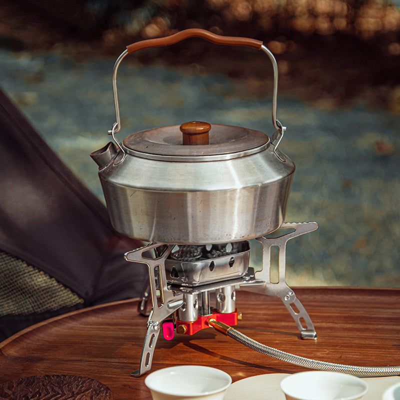 Portable Camping Gas Stove Lightweight Outdoor Hiking Cooking Gear