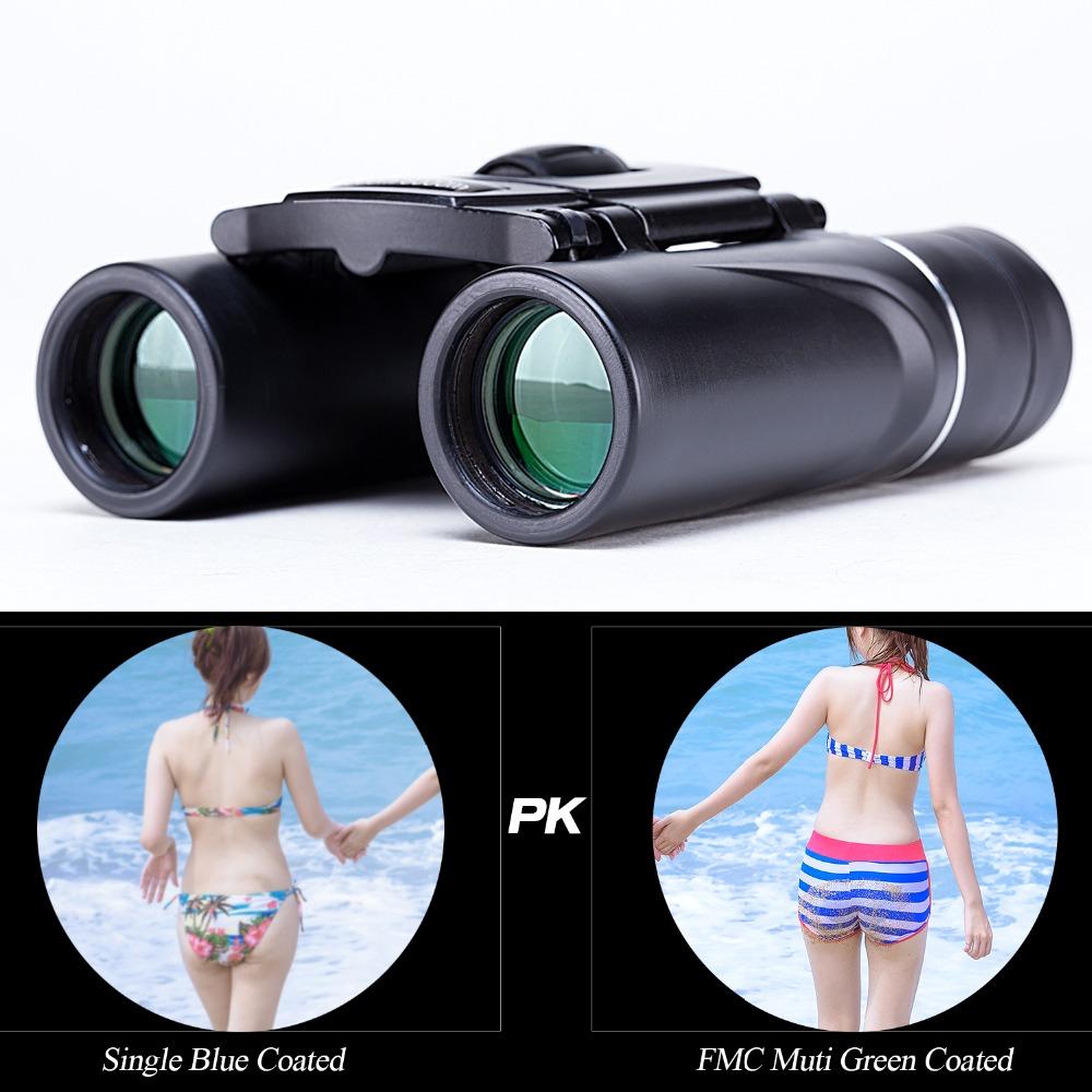 8x21 Compact Binoculars Folding HD Long Range Mini Telescope