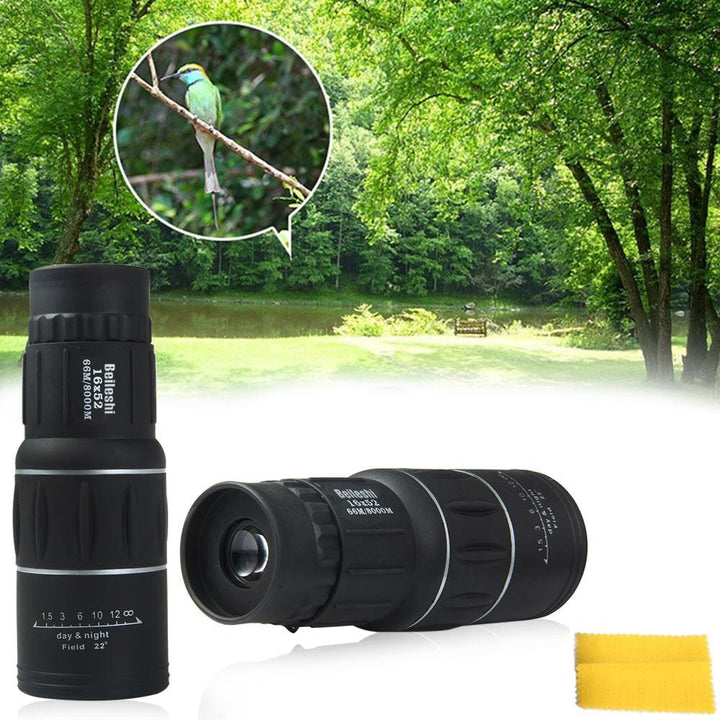 16x52 Monocular Telescope Dual Focus Hunting Optic Lens
