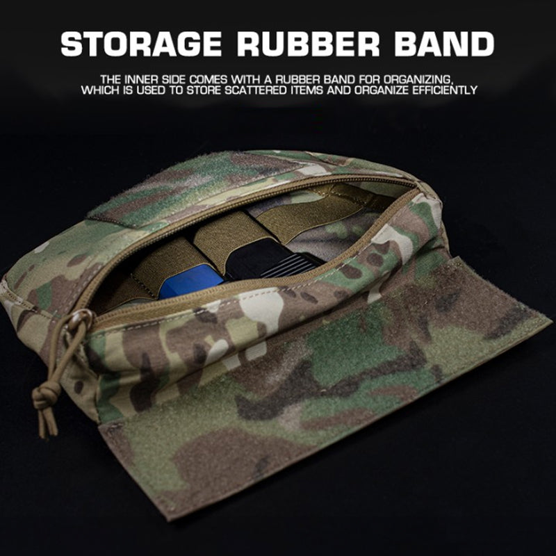 Tactical Hunting Vest Drop Pouch Airsoft Outdoor Sports Gear