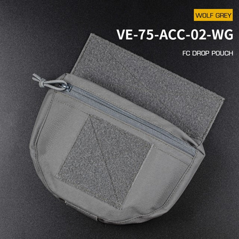 Tactical Hunting Vest Drop Pouch Airsoft Outdoor Sports Gear