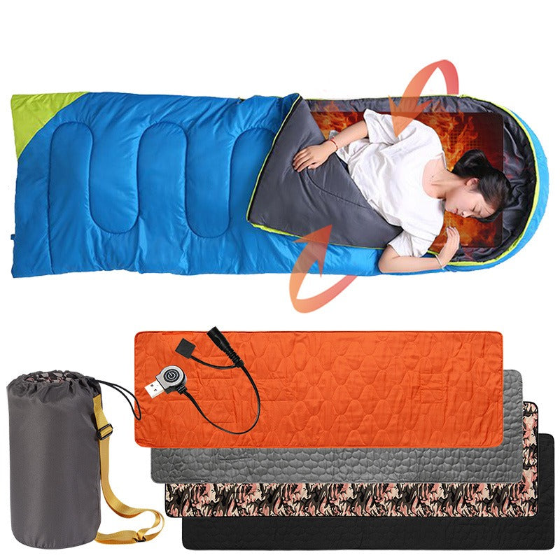 Smart Heated Sleeping Pad Portable Camping Thermal Outdoor Mattress