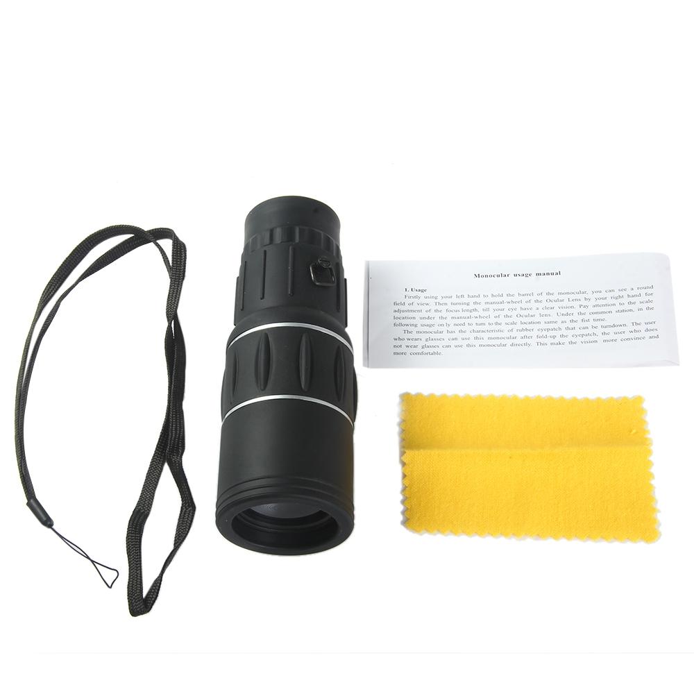 16x52 Monocular Telescope Dual Focus Hunting Optic Lens