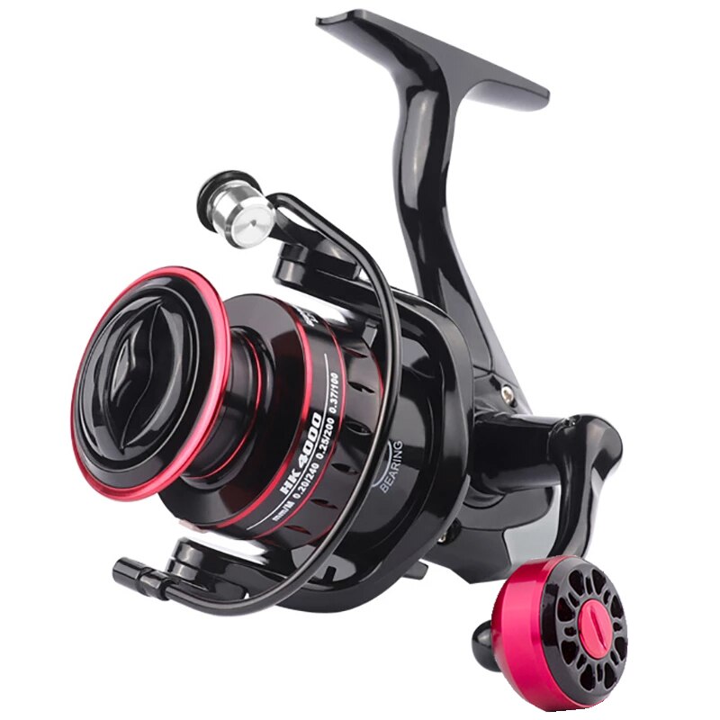 Spinning Fishing Reel 1000-7000 Metal Spool 8kg Drag Power