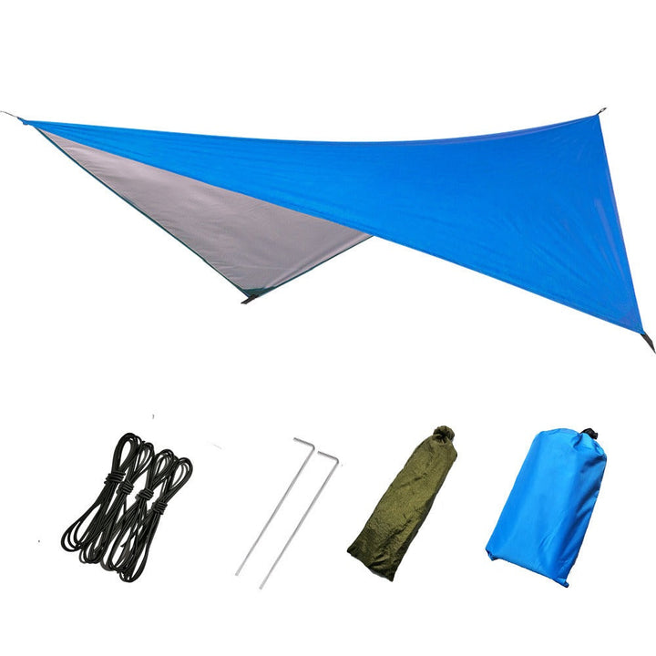 Multifunctional Triangular Canopy Waterproof Sunshade Outdoor Camping Tent