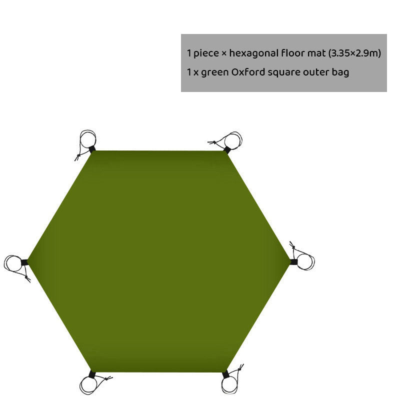 Outdoor Camping Tent Mat Waterproof Oxford Cloth Picnic Ground