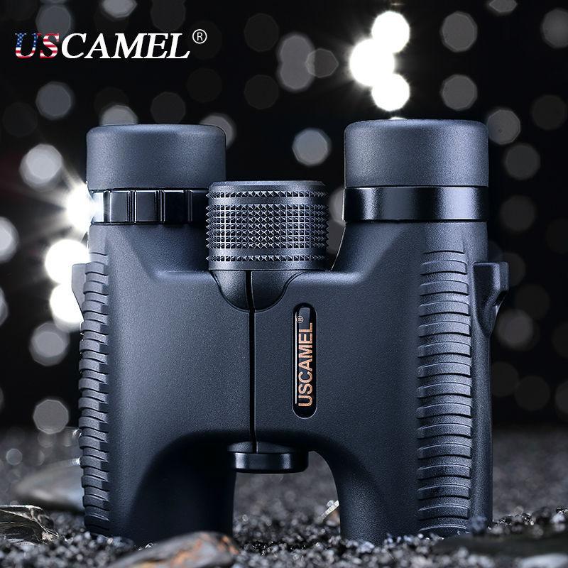 HD 10x26 Binoculars Waterproof Folding Long Range Wide Vision