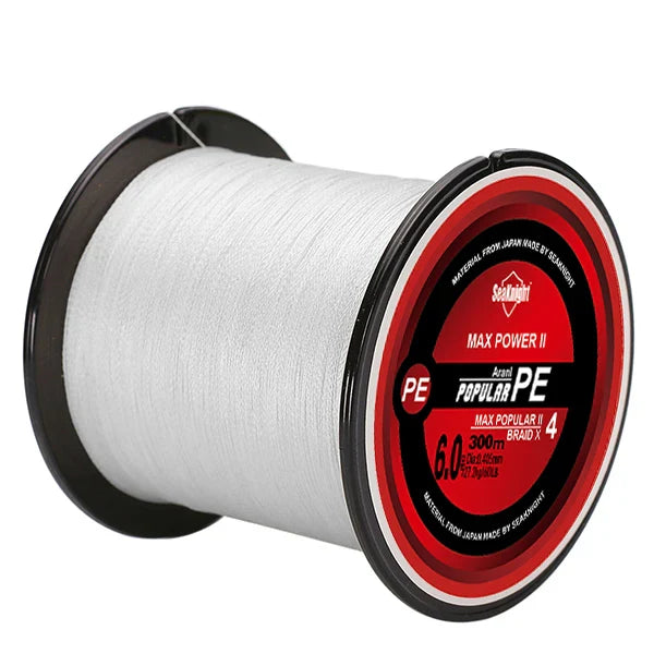 TriPoseidon Braided Fishing Line 300M Multi Strength PE