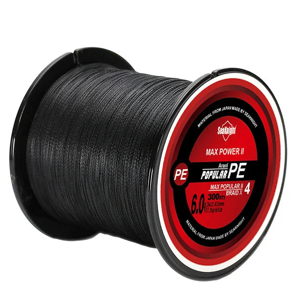 TriPoseidon Braided Fishing Line 300M Multi Strength PE