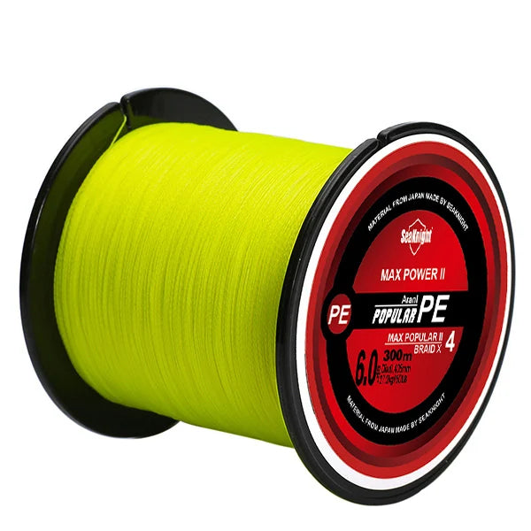 TriPoseidon Braided Fishing Line 300M Multi Strength PE