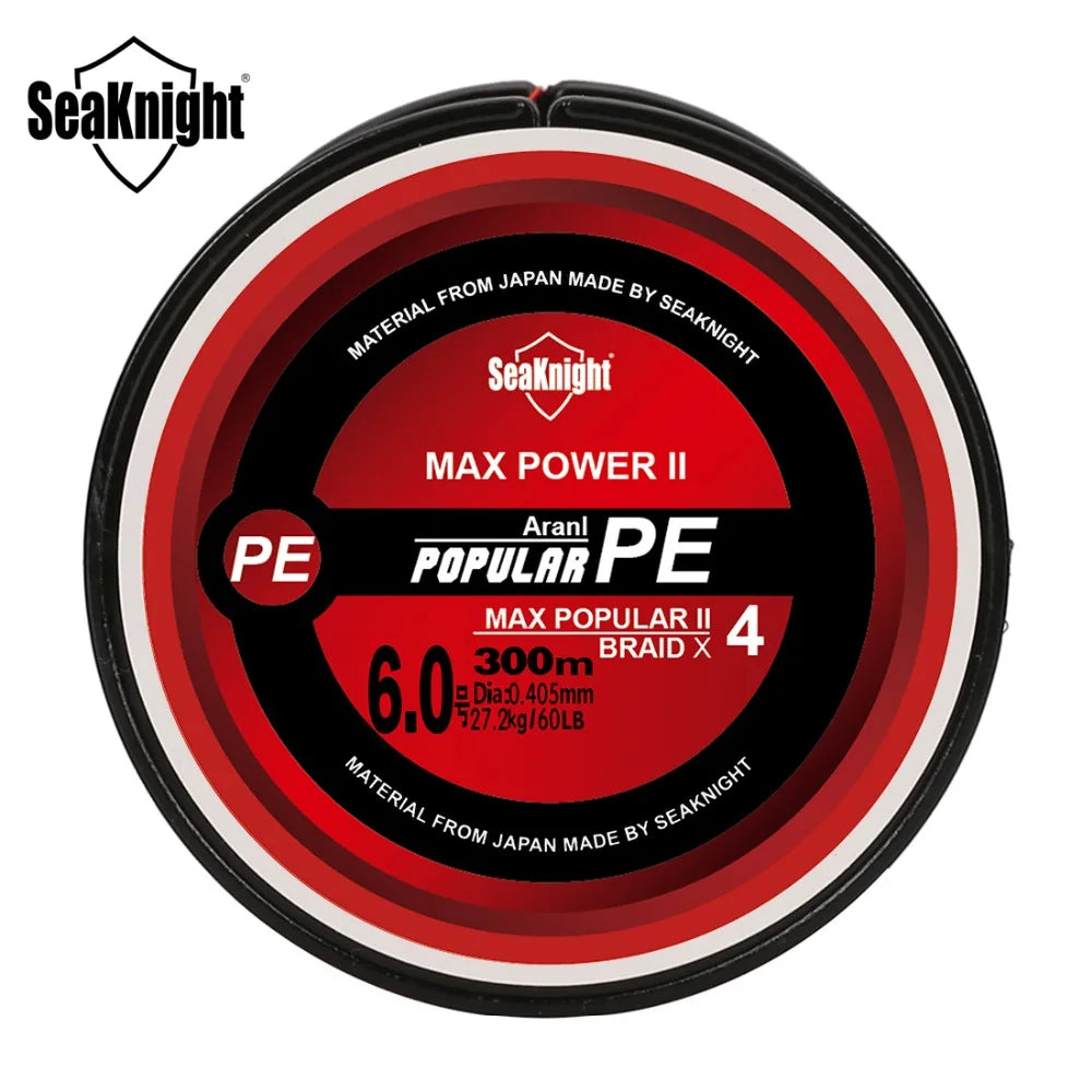 TriPoseidon Braided Fishing Line 300M Multi Strength PE