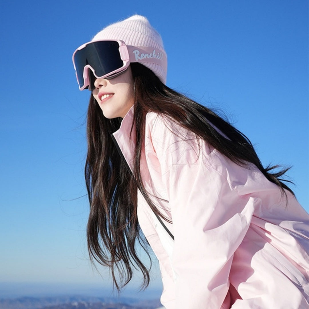 Winter Waterproof Ski Suit Jacket Pants Warm Outdoor Couple