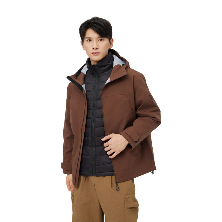 Mountain Hard Shell Jacket Waterproof Windproof Breathable Outdoor Wear