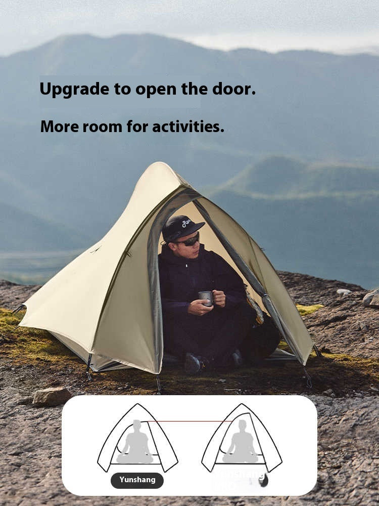 Ultralight Hiking Tent Lightweight Rainproof Outdoor Mountaineering Shelter