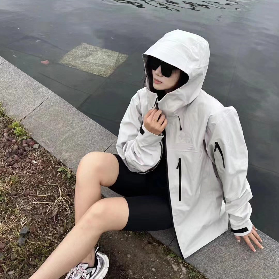 Women's Gore Tex Hard Shell Waterproof Windproof Mountaineering Jacket