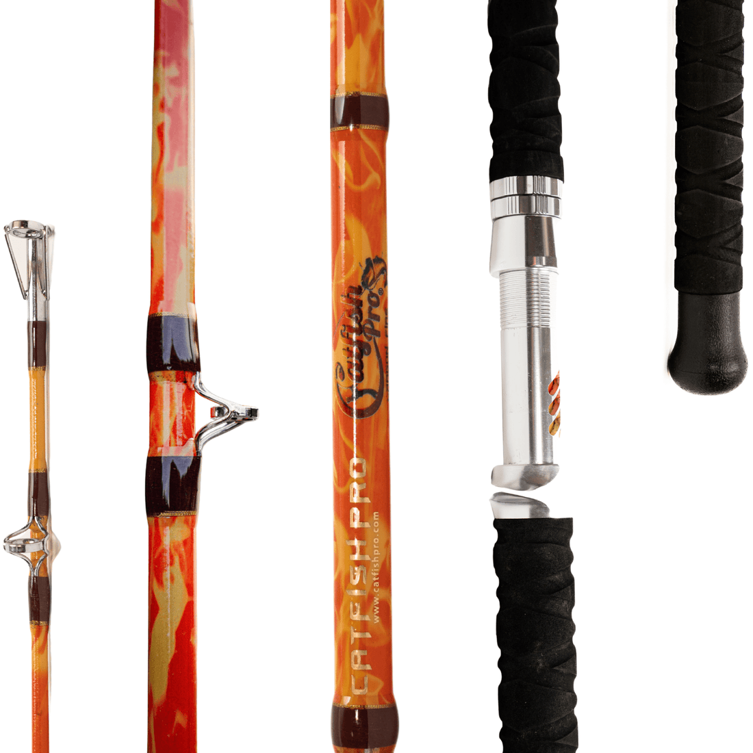 Orange Dragon Fire Casting Glow Rod – WildRidgeSports