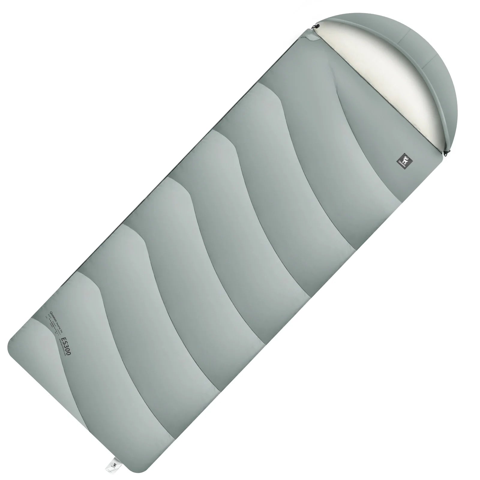 Cotton Envelope Sleeping Bag Portable Camping Backpacking with Sack