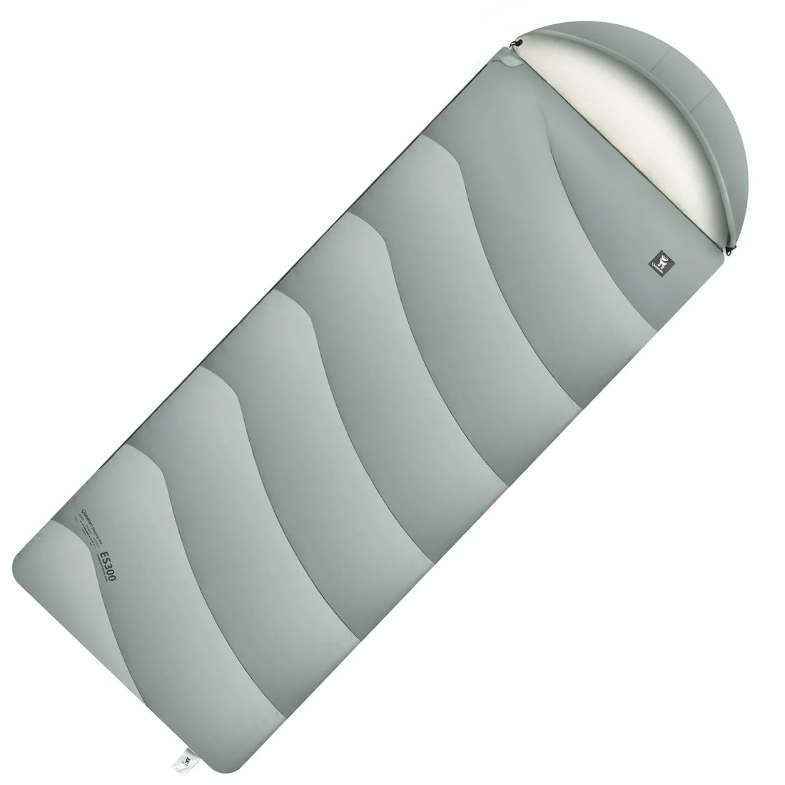 Cotton Envelope Sleeping Bag Portable Camping Backpacking with Sack