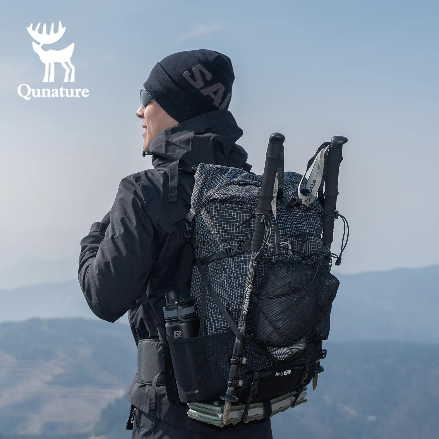 30 35L Hiking Backpack Lightweight Waterproof Outdoor Daypack Travel