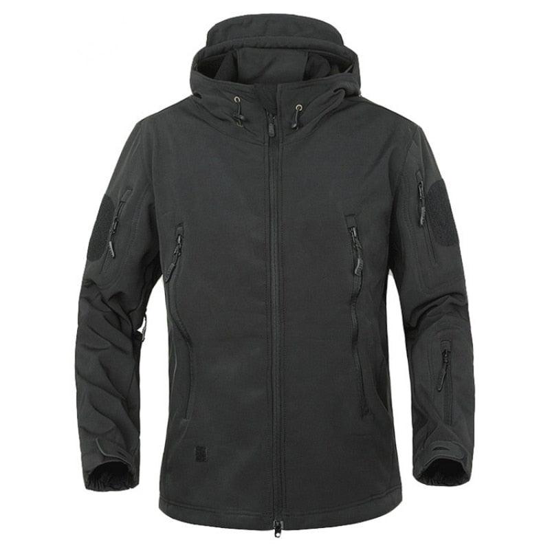 Mens Camouflage Jacket Waterproof Windproof Tactical Hooded Winter Coat